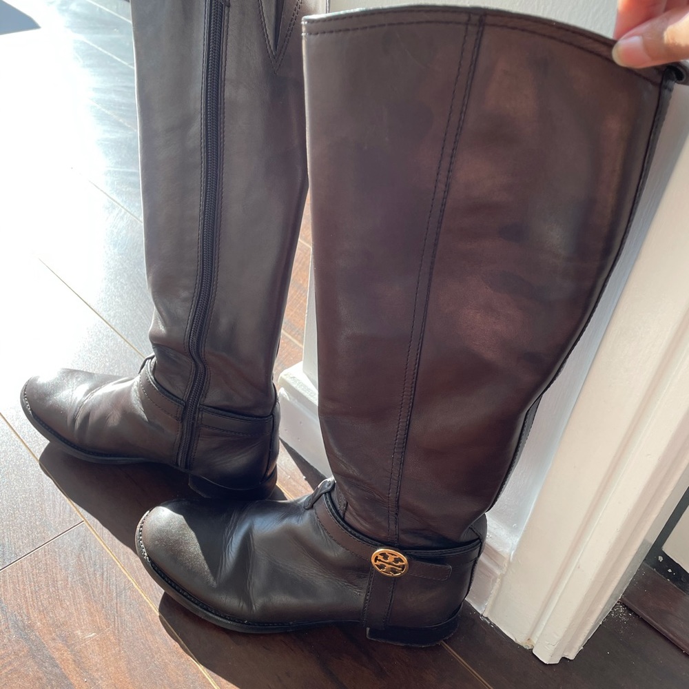 TORY BURCH LEATHER BOOTS